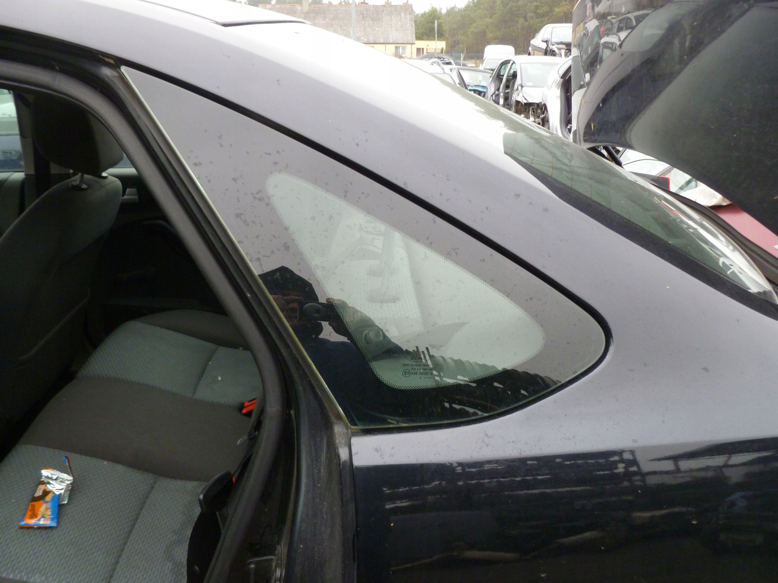 FORD FOCUS 2 II MK2 СЕДАН СТЕКЛО ЗАДНЕЕ ЛЕВОЕ БРУТТО