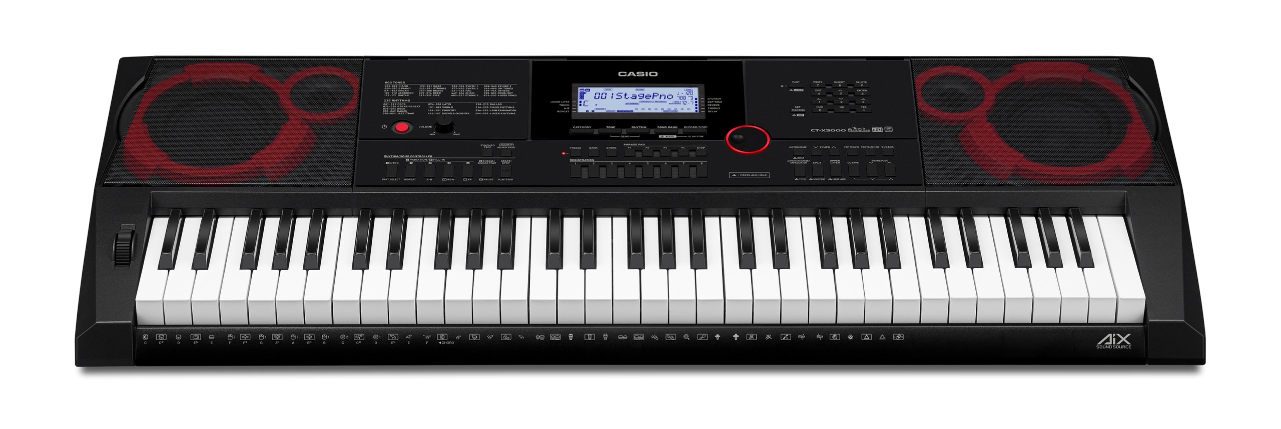 Клавиатура CASIO CT-X3000 DLA POCZĄTKUJĄCYCH Код производителя CT-X3000
