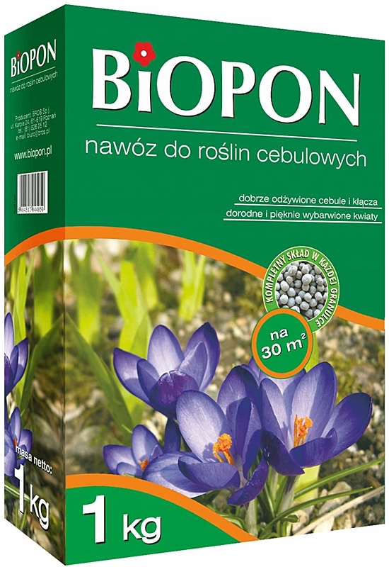 

Biopon Nawóz Do Roślin Cebulowych 1KG