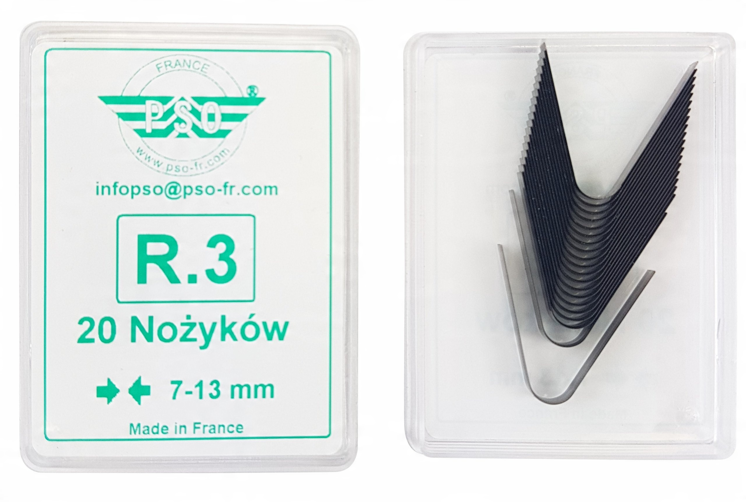 

Nożyki Do Nacinarki Pso PS-15 Typ R3 7-13 MM