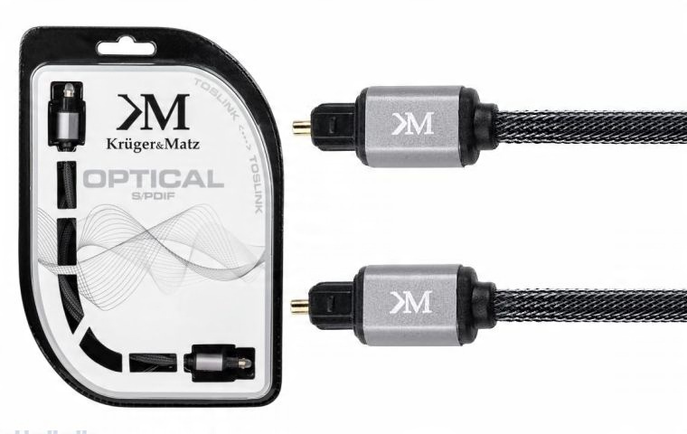 

Kabel Optyczny Toslink Kruger&matz KM0320 1,5M