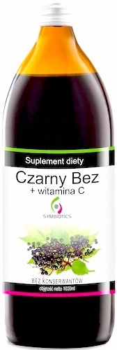 

Symbiotics Sok z Czarnego Bzu Naturalny 1l