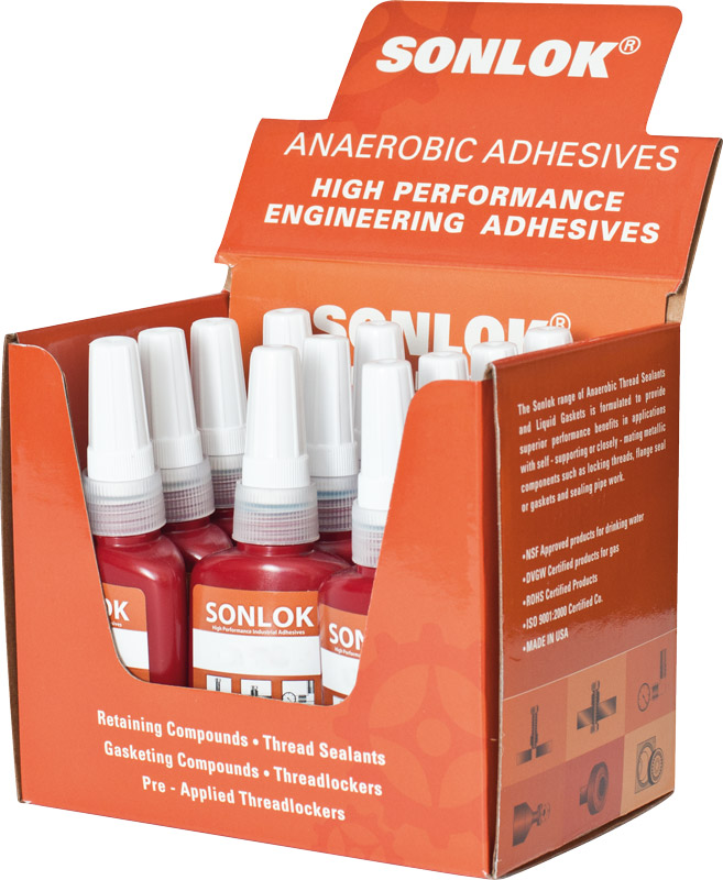 KLEJ SONLOK 3648 DO LOZYSK TULEI MOCNY 50ML 12szt