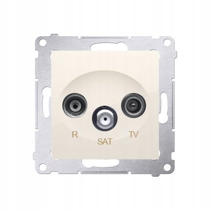 

Kontakt Simon 54 gniazdo R-tv-sat DASK.01/41