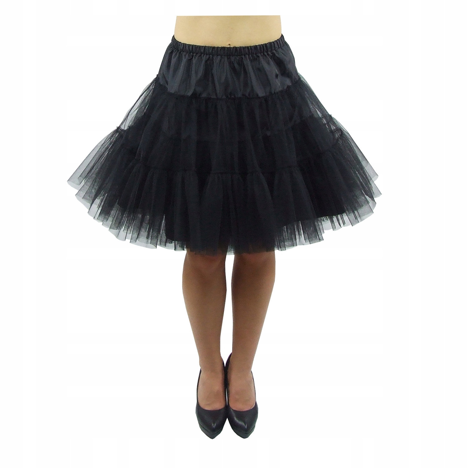 

Halka tiul czarna petticoat 50cm pin-up spódnica.