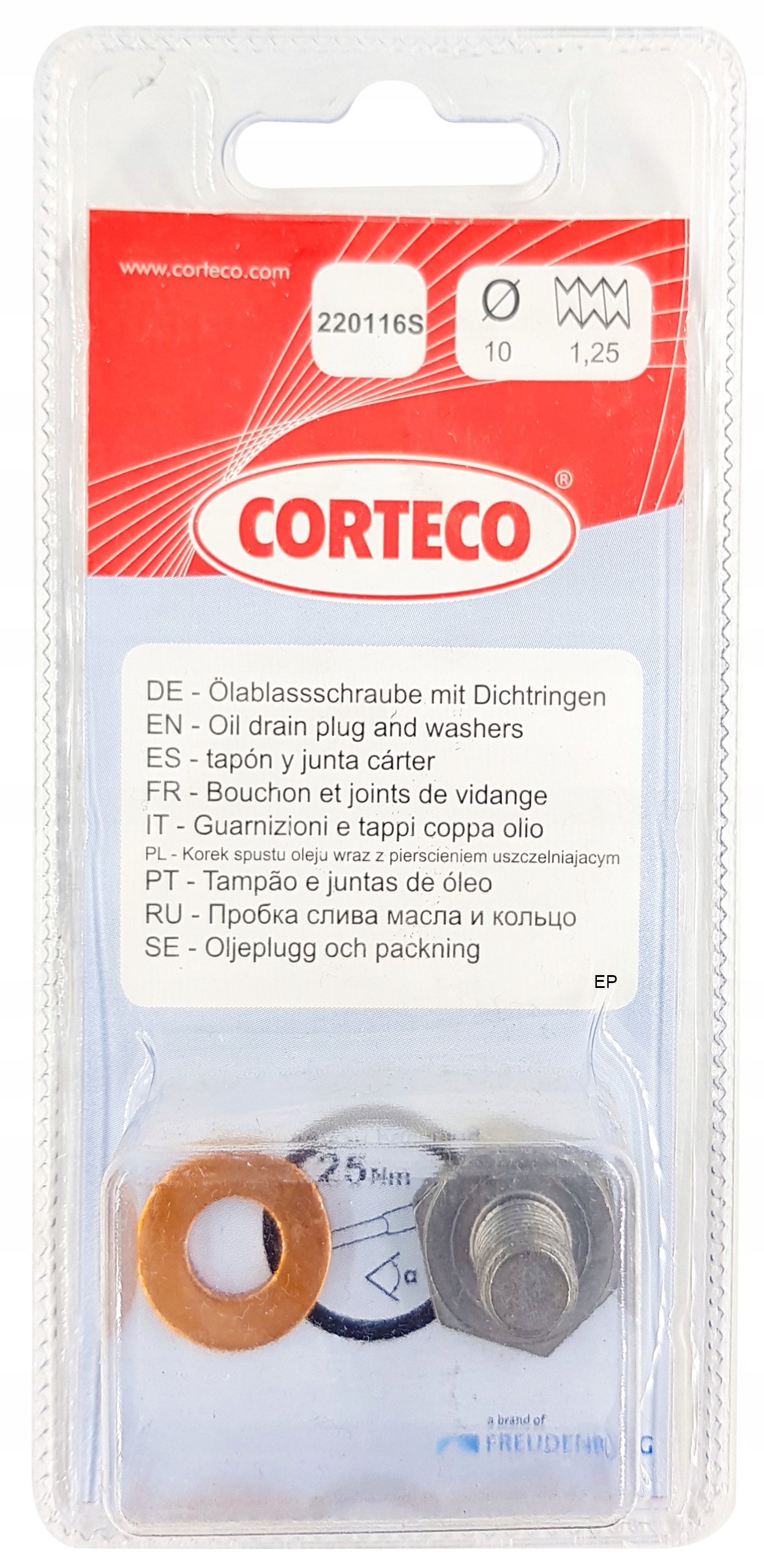 

Peugeot 206 207 307 Toyota Aygo Korek Spustu Oleju