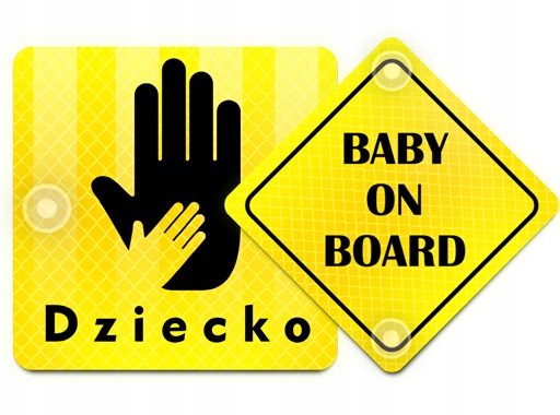 

Allegro Jedyne Dziecko W Aucie Odblask Przyssawki