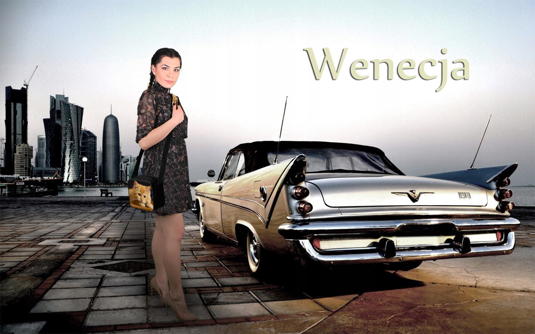 TOREBKA MINI KOT RUDY DZIECIECA 03 PRODUCENT Wzór dominujący print (nadruk)