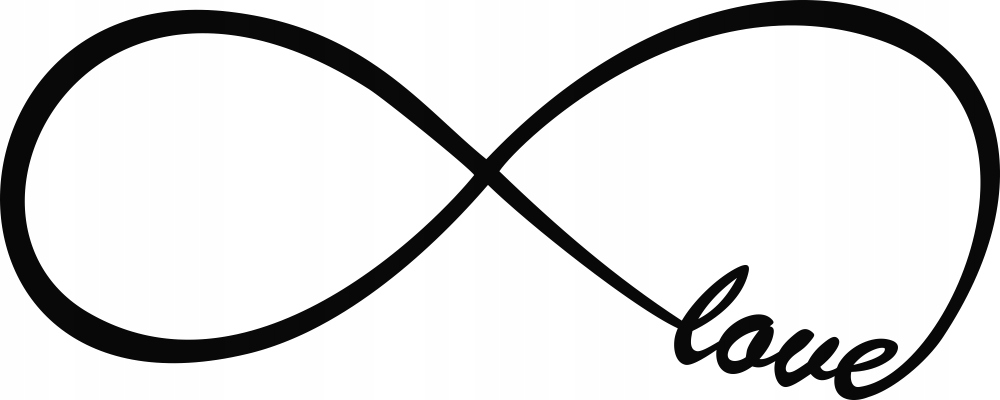 

Naklejka na Ścianę nieskończoność Infinity 125 cm