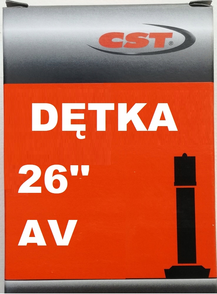 

Dętka Rowerowa Cst 26x1,75 26x2,125 Av Auto 40mm