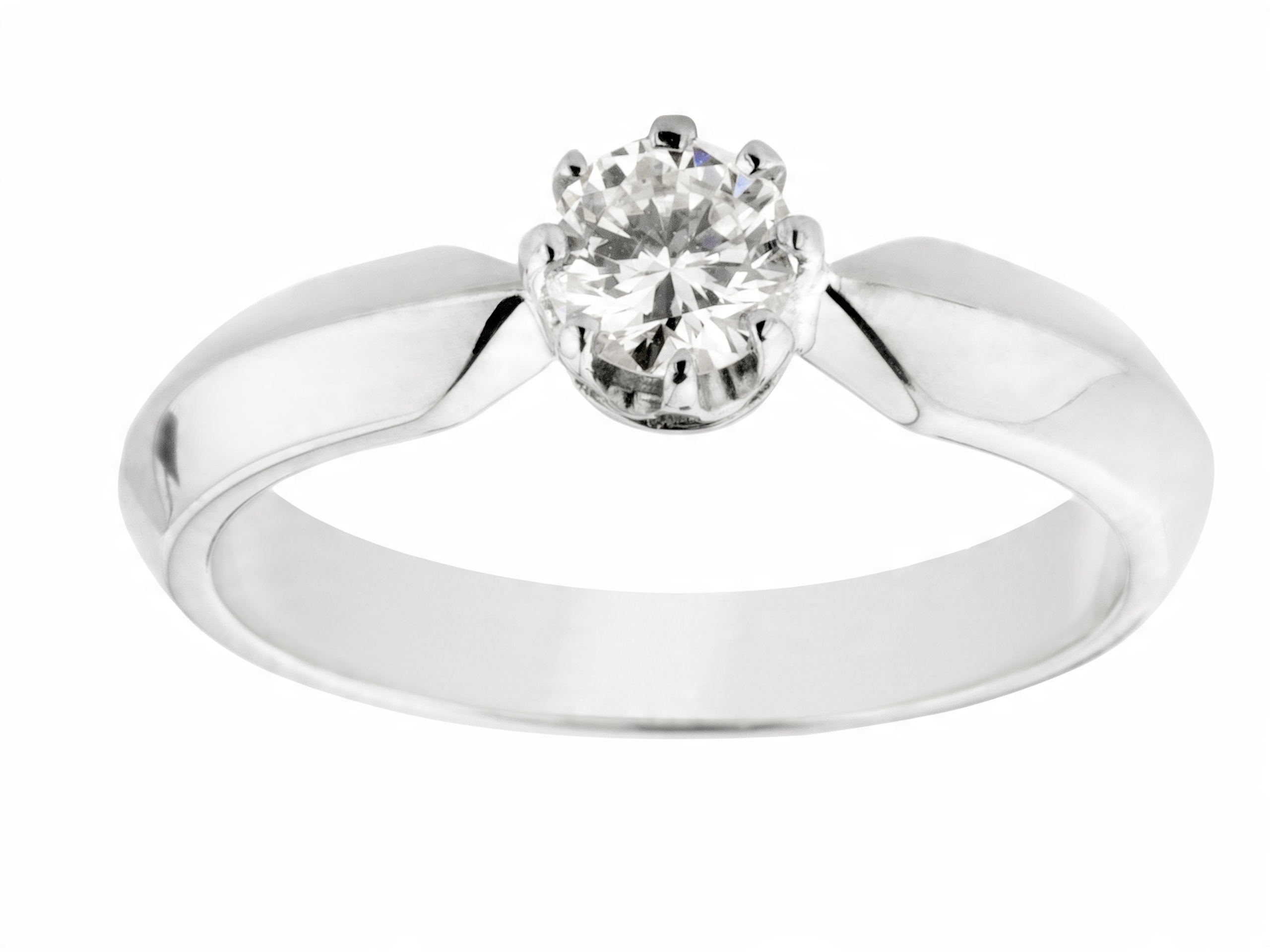

Diamanti Pierścionek Złoty z Brylantem 0.28ct