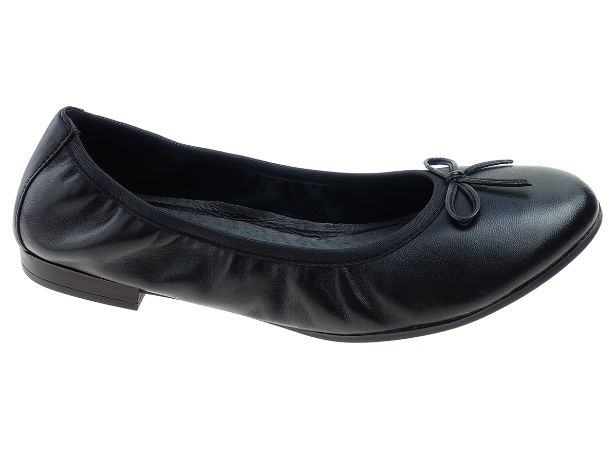 

Tamaris balerinki buty 22116 czarne, skóra 40