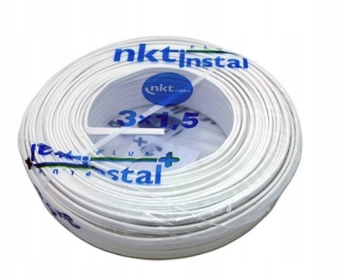 

Przewód kabel YDYp 3x1,5 450/750V Nkt 100m 225574