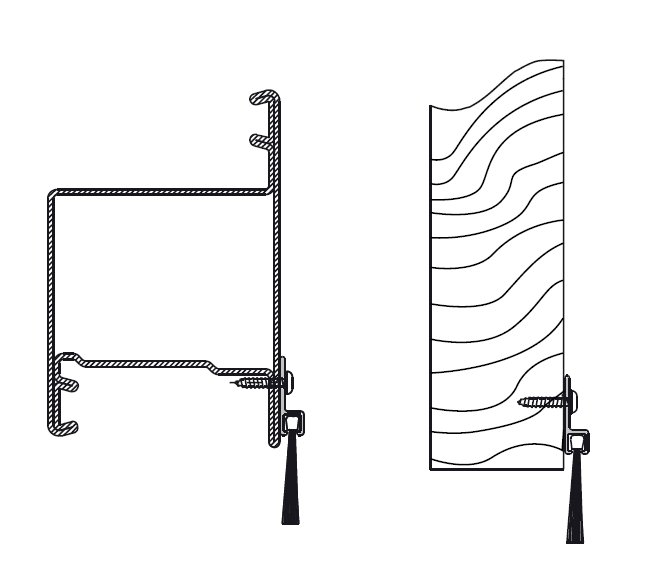 SZCZOTKA USZCZELNIAJĄCA DRZWI PROFIX H=55mm L=2m Długość 200 cm