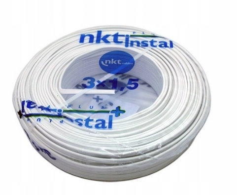 

Przewód kabel YDYp 3x1,5 Nkt 450/750V 100m 005346