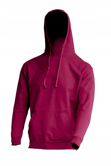

Bluza z kapturem męska - Burgund - XXL