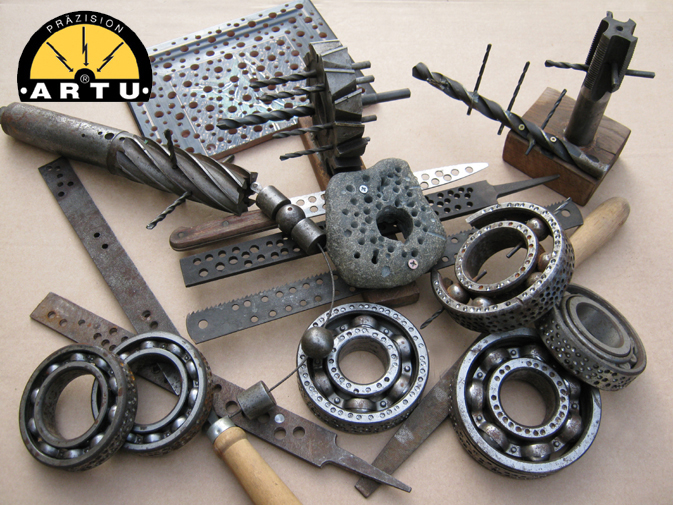 WIERTŁA ARTU TYTANOWE 5szt.DO KAMIENIA,GRESU,STALI Marka Artu