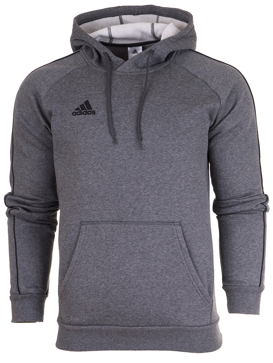 ADIDAS KURTKA MĘSKA WIATROWKA KAPTUR CORE 18 szary Desportivo