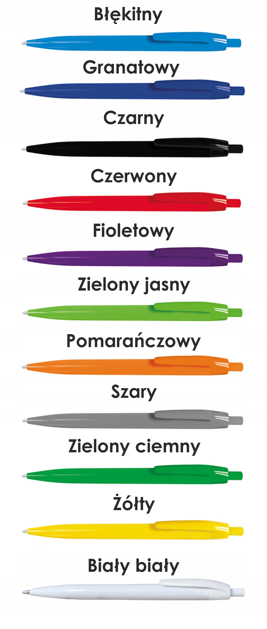 Długopis z nadrukiem REKLAMOWY FIRMOWY z LOGO NETTO C 100 szt. Kod producenta 123