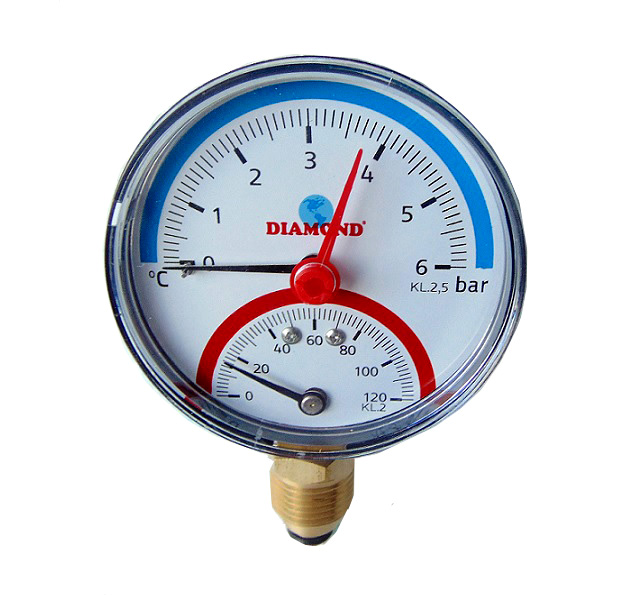

Termomanometr 6 bar 120C 80mm 1/2" boczny 114