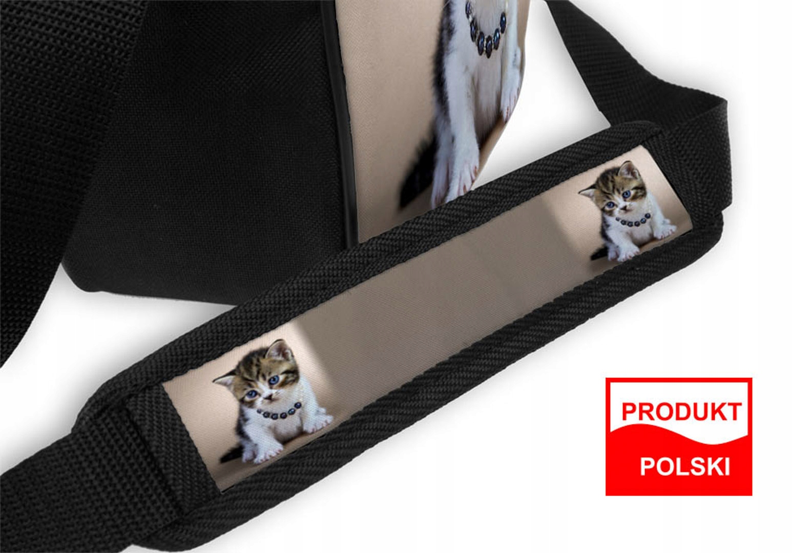 TOREBKA MINI KOTEK POLSKA 06 DZIECIECA PL Materiał dominujący tkanina