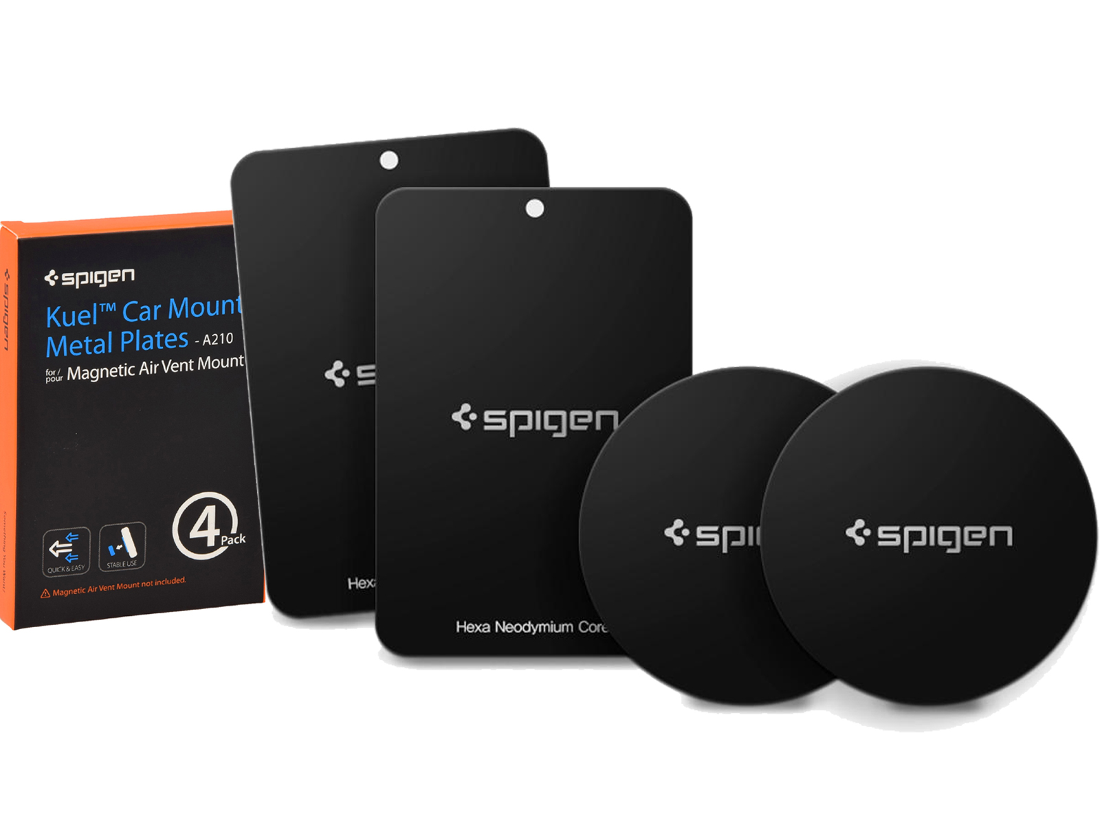 

Spigen Kuel Metal Plates A210 blaszki do uchwytu