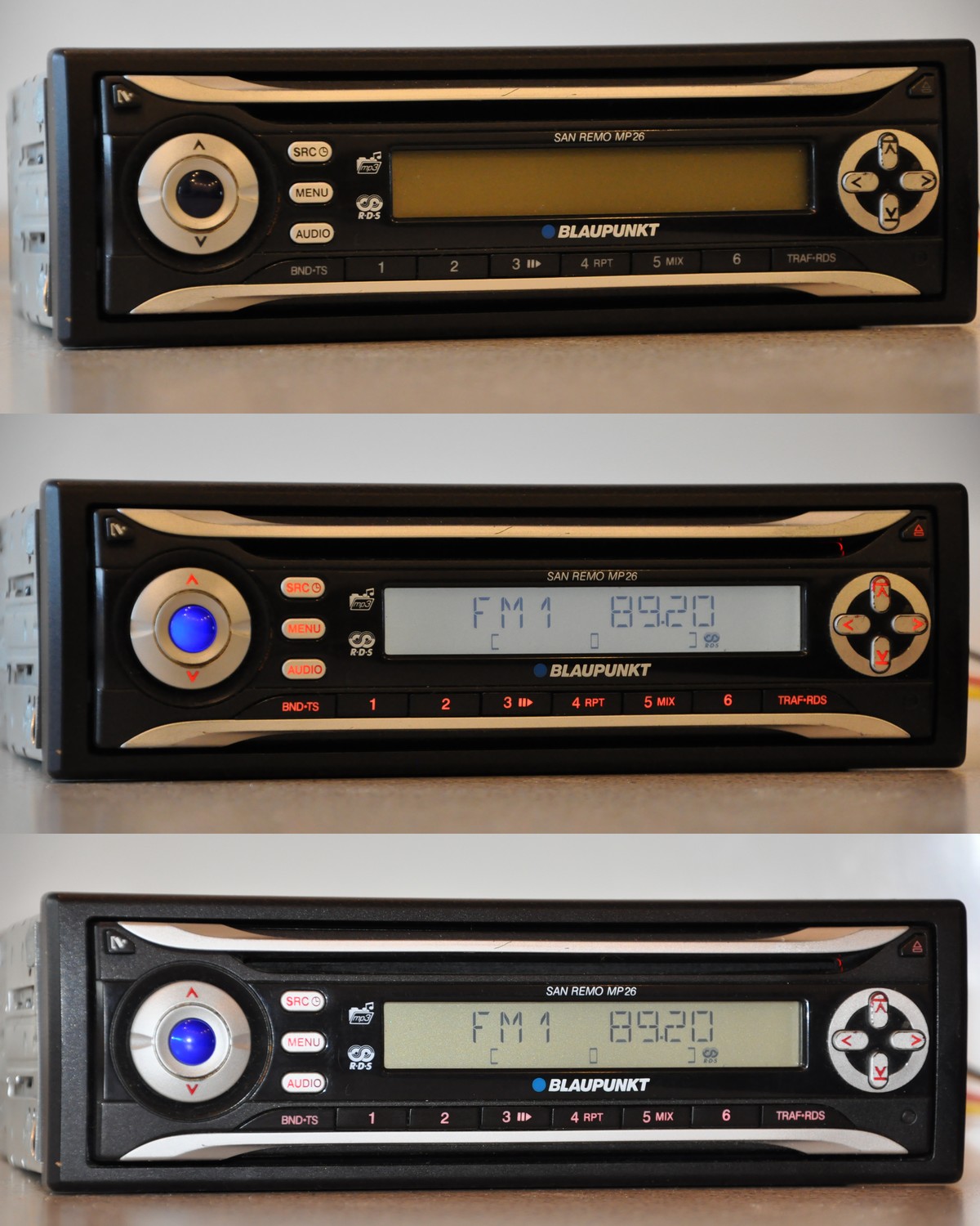 RADIO SAMOCHODOWE BLAUPUNKT SAN REMO FM RDS 4x 45W Pilot w zestawie nie