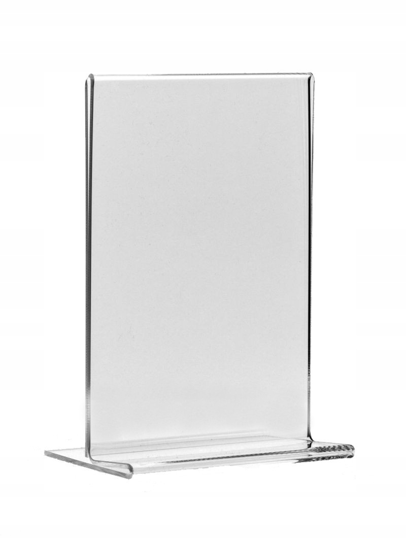 

Stojak Na Menu Dwustronny A4 Pion Pionowy z Plexi