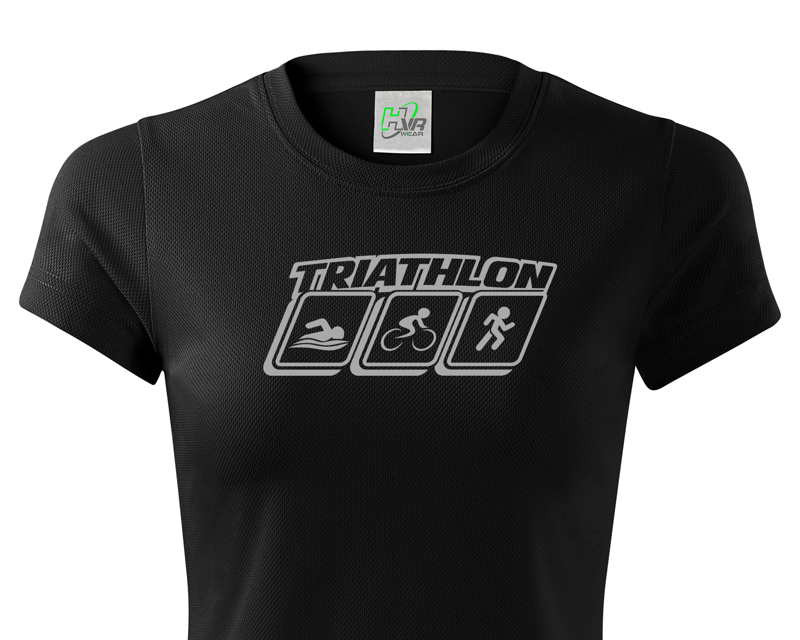 TERMICZNY T-SHIRT FUNKCYJNY TRIATHLON ODBLASKOWY
