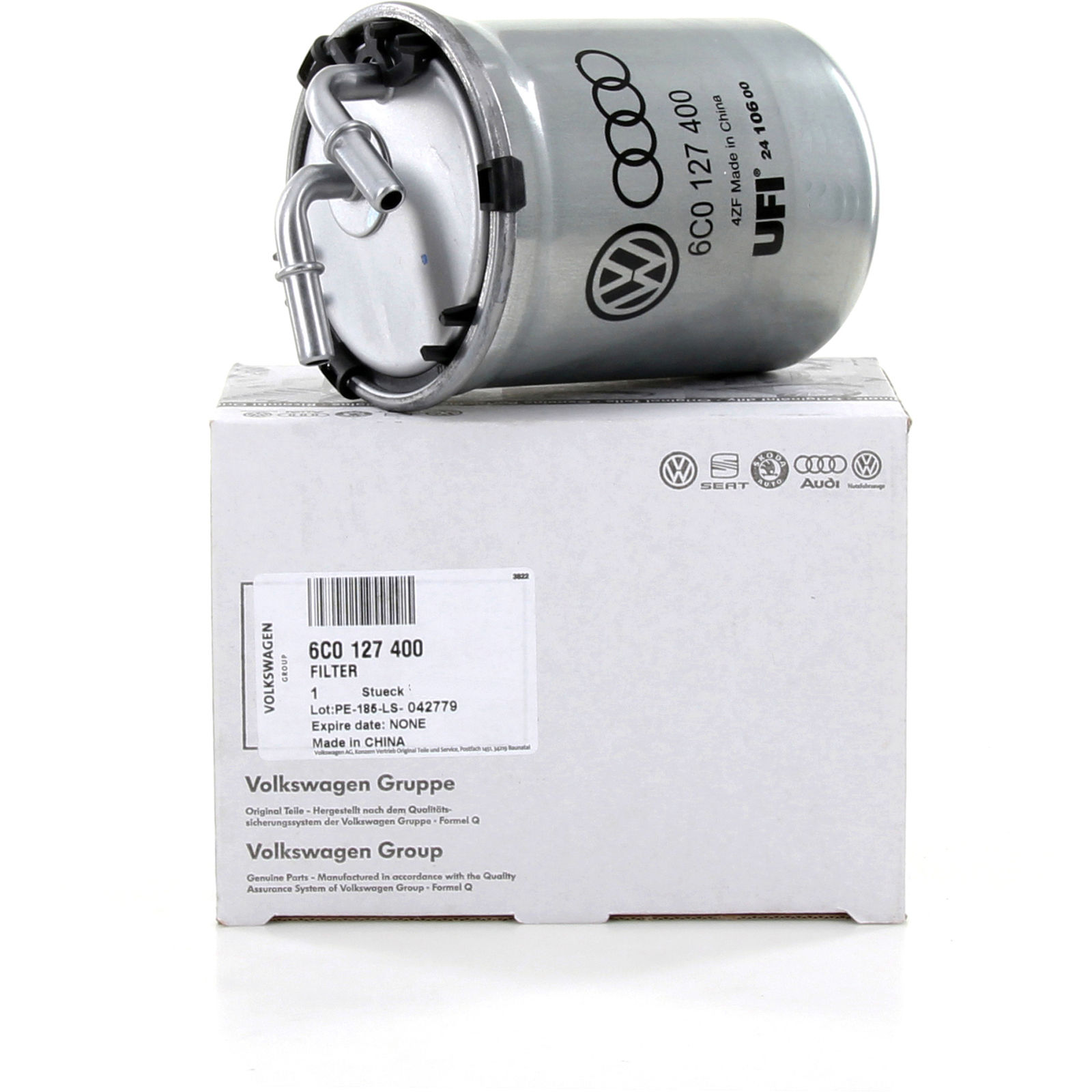 6C0 127 - Топливный фильтр Volkswagen 6C0127400 VW OE оригинал