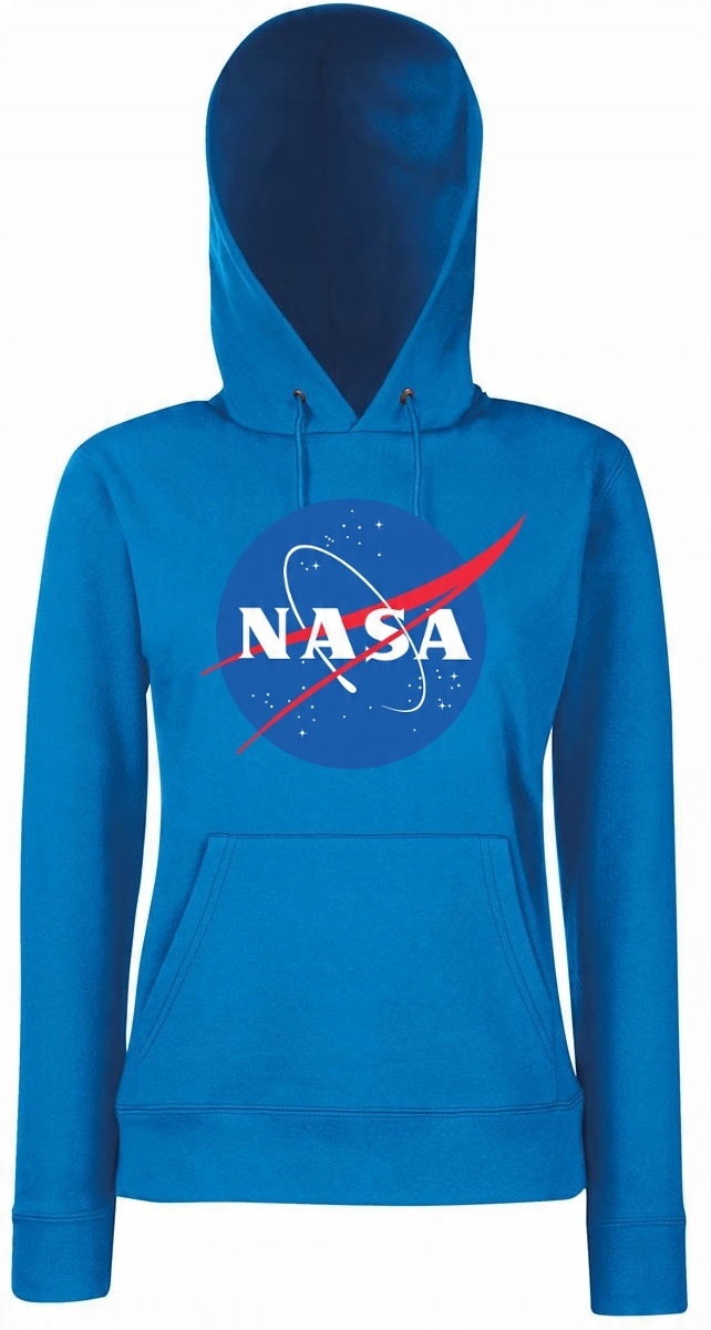 

Nasa Damska Modna Bluza z kapturem Różne Kolory L