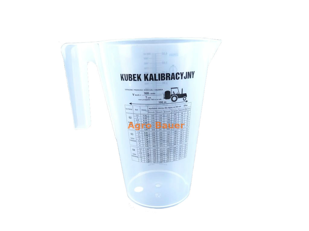 Miarka Kubek Pomiarowy Naczynie do oprysków Numer katalogowy części 2L