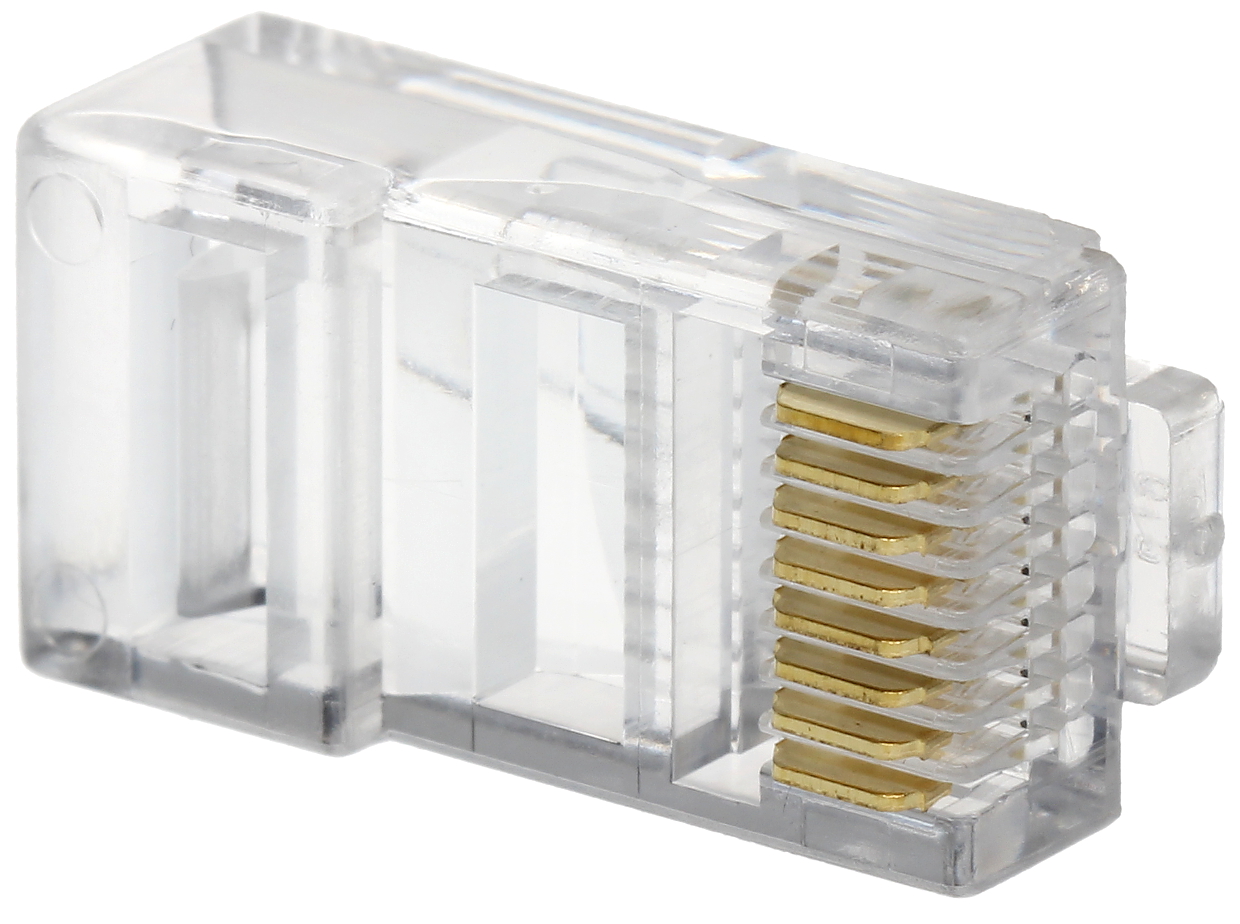 

10 Szt Złączek Do Kamer Wtyki RJ45 Utp Monitoring