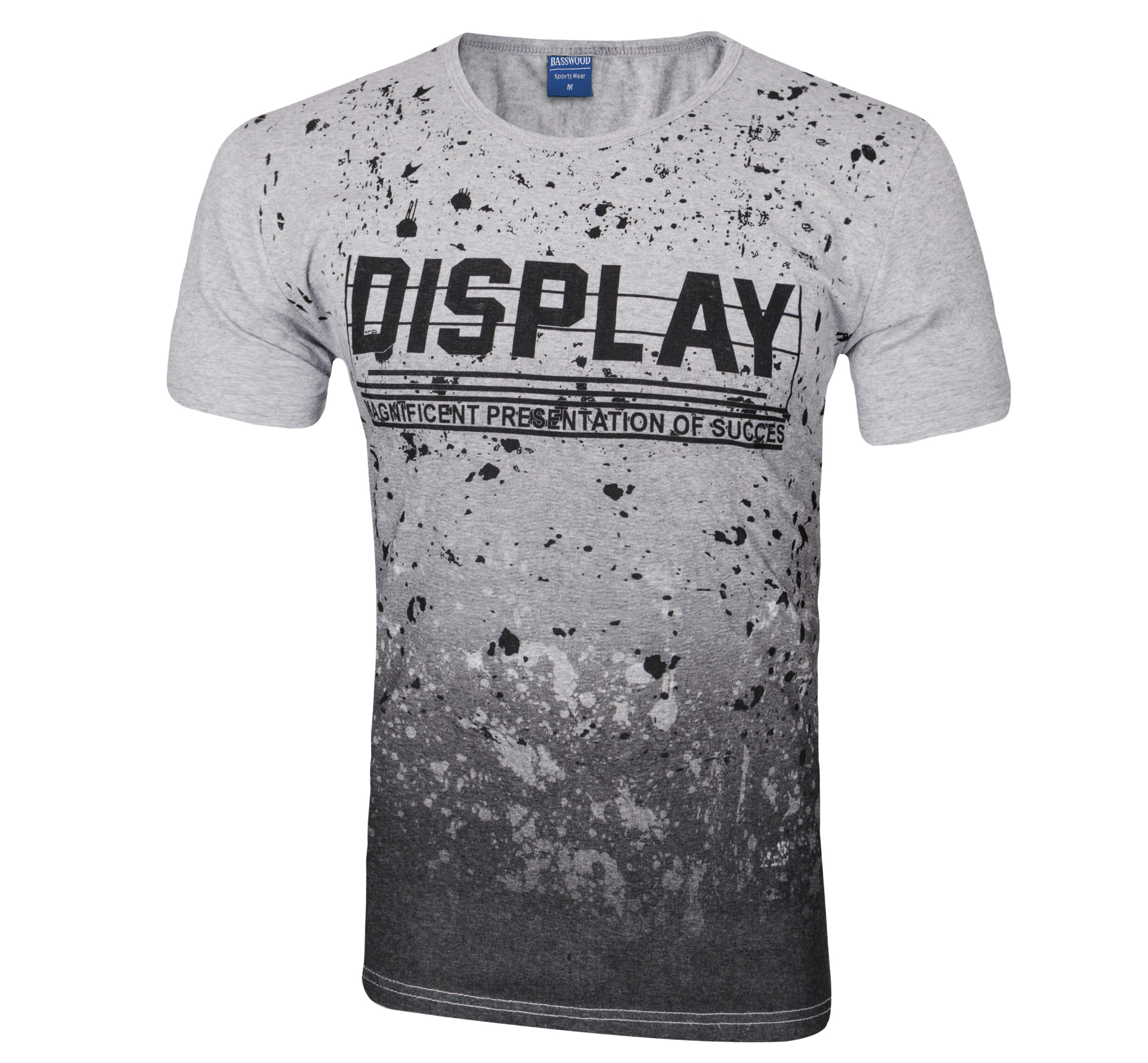 

Koszulka Podkoszulek T-shirt Męski KP04 XL melanż