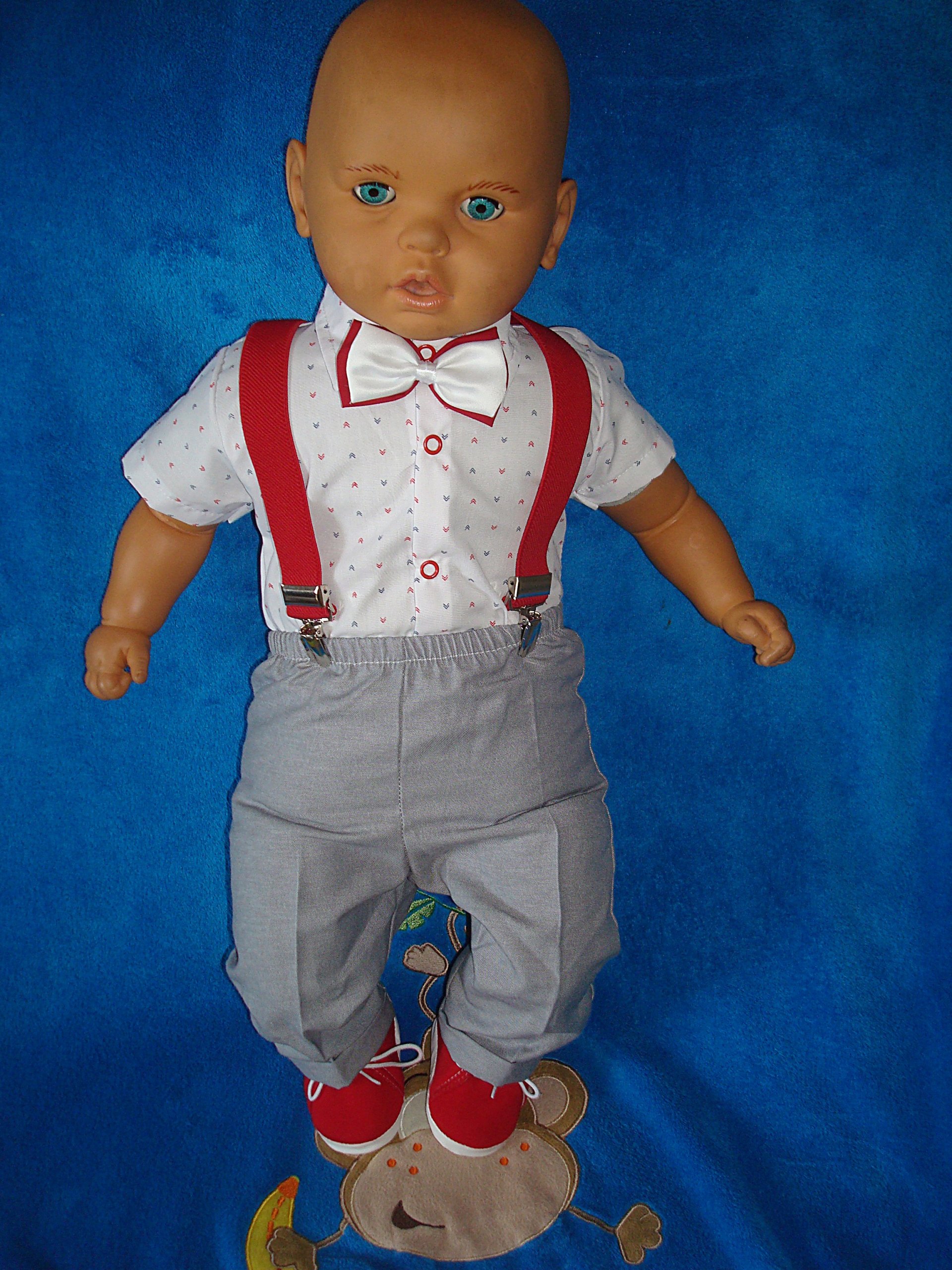 KOSZULO-BODY SPODNIE SZELKI MUSZKA KOSZULA r.74 Rozmiar 74