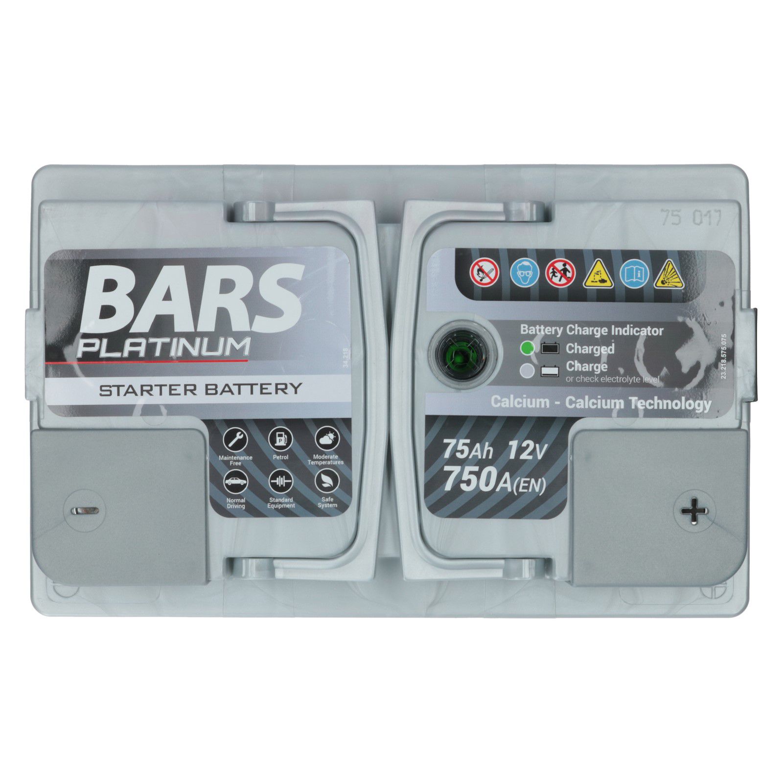 Akumulator BARS PLATINUM 12V 75Ah 750A (EN) Producent części Bars