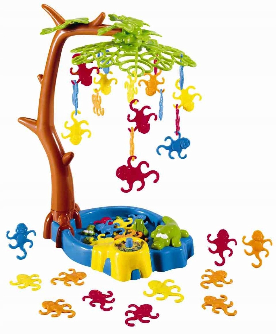 GRA ZRĘCZNOŚCIOWA MAŁPIE FIGLE PREZENT DLA DZIECI