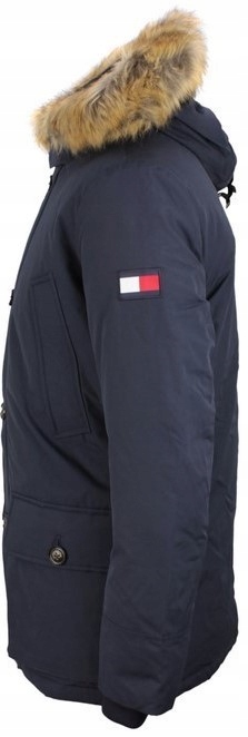 TOMMY HILFIGER KURTKA PARKA PUCHOWA MW08249 2XL Kaptur z kapturem