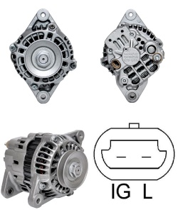 JA1600 ALTERNATOR CHEVROLET SPARK 0.8 1.0 Numer katalogowy części JA1600