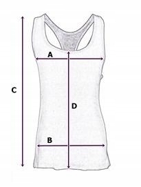 Podkoszulka Męska Szerokie Ramiączka PRĄŻKI pm XXL Kolor biały