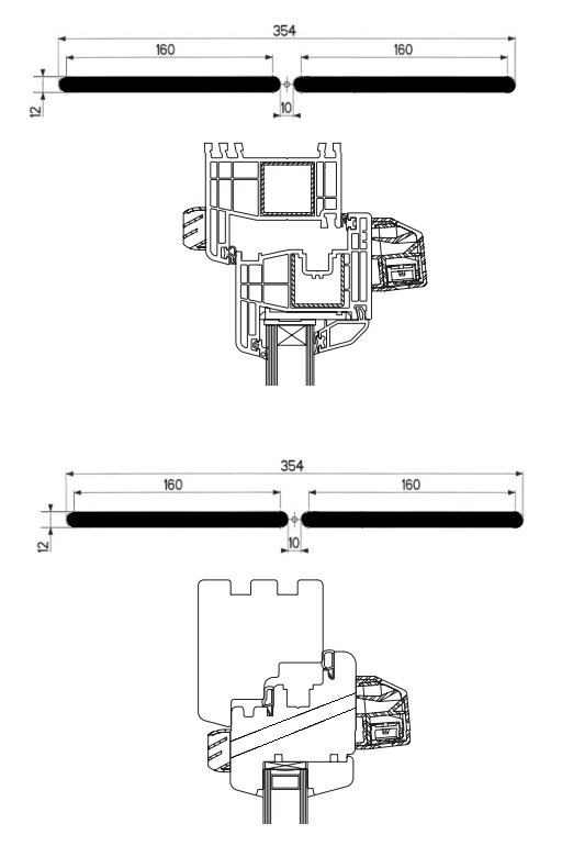 Nawiewniki higrosterowane okienne AIRA HY BIAŁE Kod producenta brak