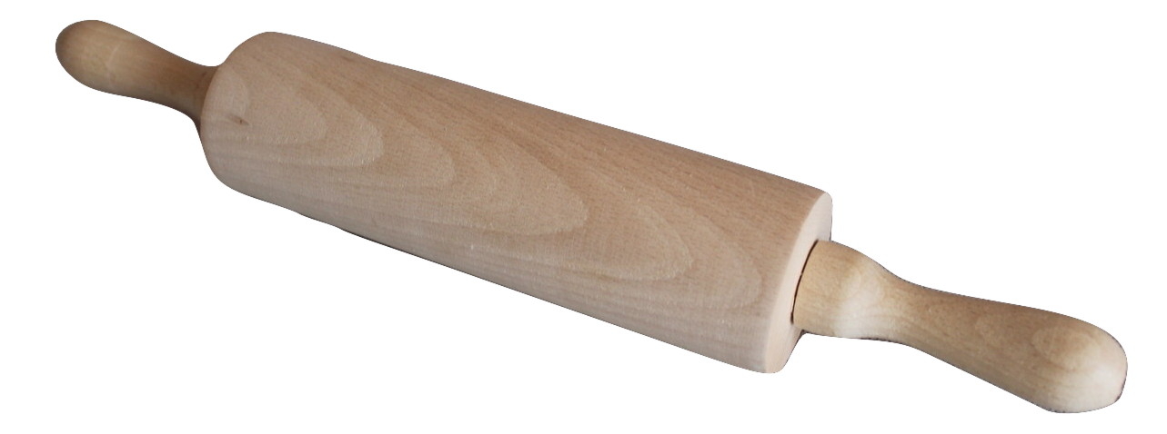

Wałek do ciasta pizzy Obrotowy Drewniany 38cm