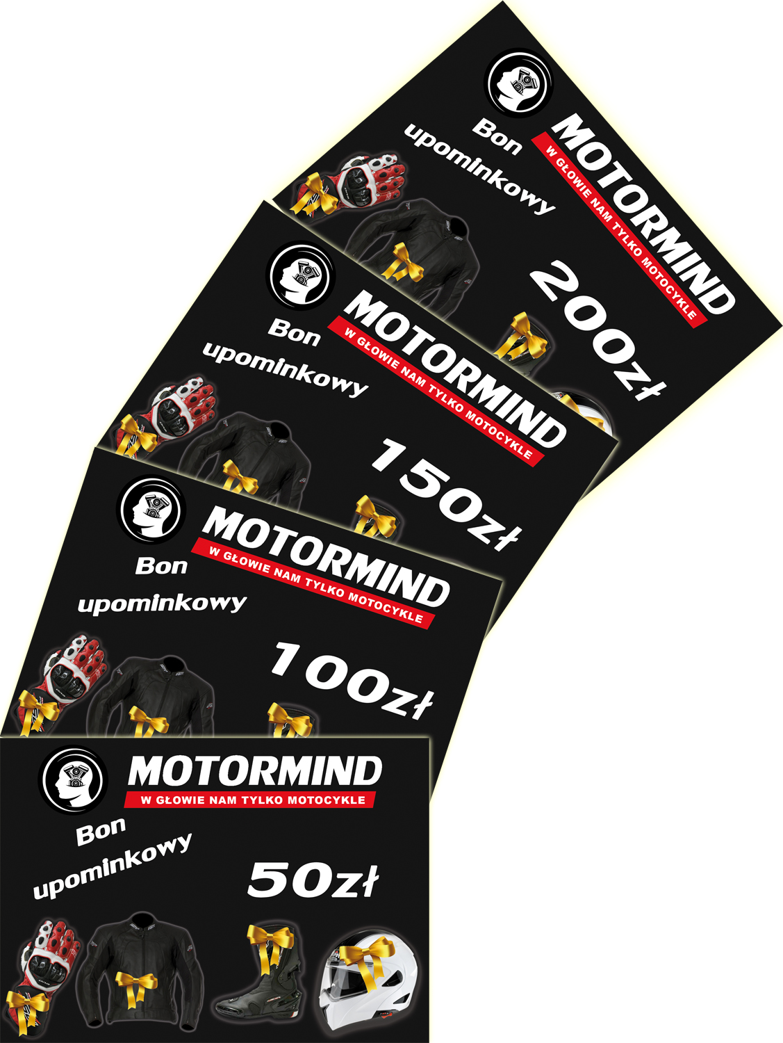 8729-26863-500zl - Подарочный ваучер The perfect gift for a motorcyclist