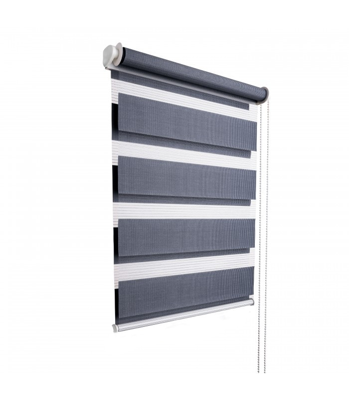 ROLETA DZIEŃ NOC 40x140cm NA WYMIAR Z NAPINACZEM