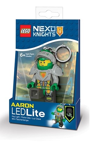 LEGO NEXO KNIGHTS LED PŘÍVĚSEK NA KLÍČE AARON LGL KE98