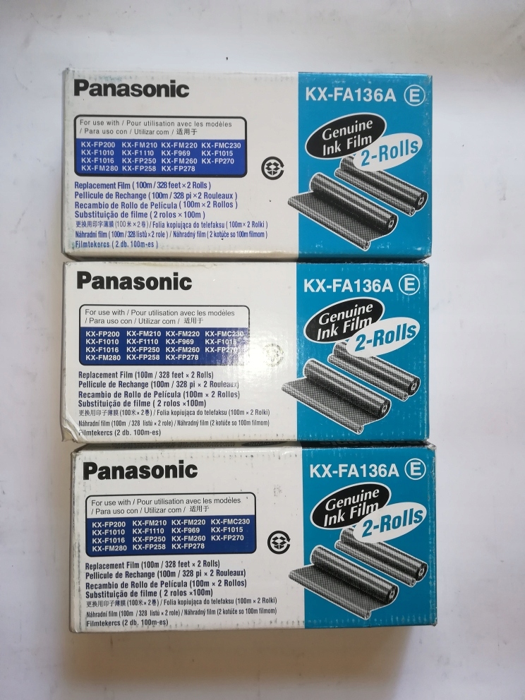 Пленка для факсов Panasonic KX-FA136A 2 шт.