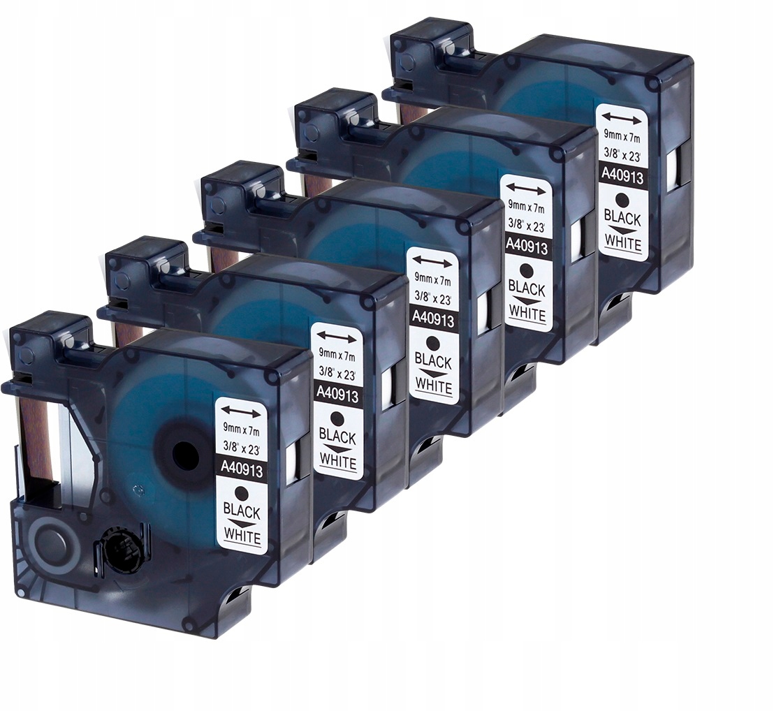 

Taśma Do Dymo 40913 9mm Biała s072068 Zestaw 5 Szt