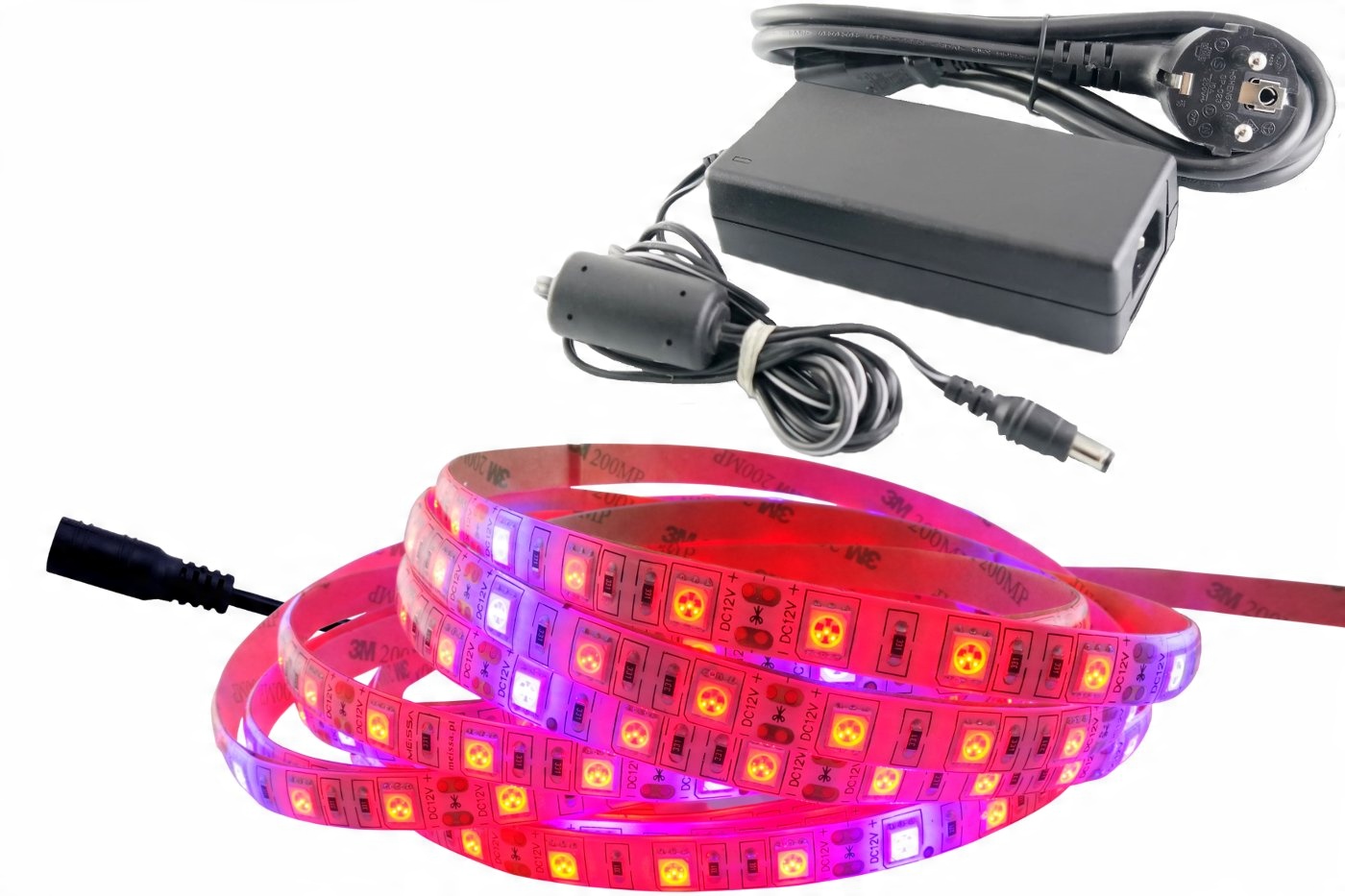 

Zestaw taśma Led 300 Grow IP65 wzrostu roślin 5m
