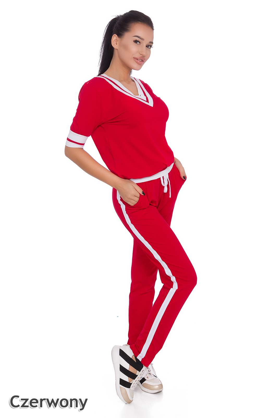 598__L/40__DRES BLUZA SPODNIE ŚCIĄGACZE LAMPAS Rozmiar 40