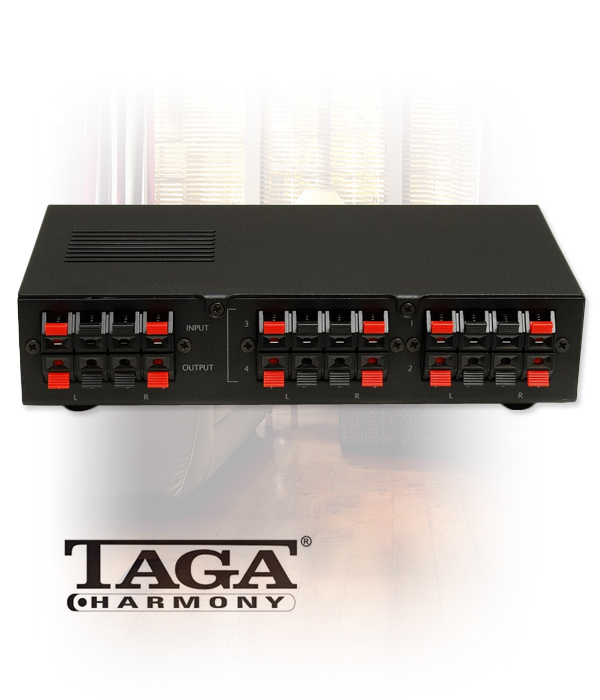 Selektor głośnikowy TAGA HARMONY TS-4 Multiroom Model TAGA TS4